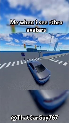 Me when i see a rthro avatar #roblox #trend #fyp #viral #memes #funny #car #gaming #robloxmemes