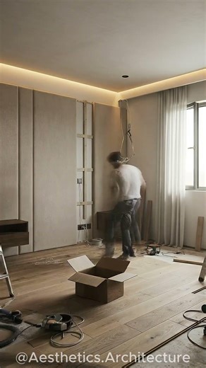 From Raw Space to Warm Sanctuary #viral #trending #beforeandafter #renovation #architecture