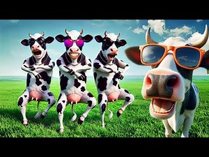 100% Hilarious Mind-Blowing Cow Dance Moves – LOL Guaranteed! 🐮🤣 Funny Cow Dance !