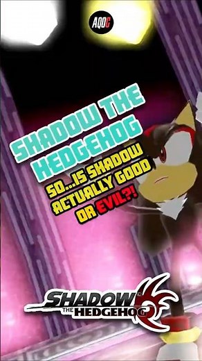 So is Shadow actually Good or Evil #retrogaming #gaming #sonic #sonicthehedgehog #shadowthehedgehog