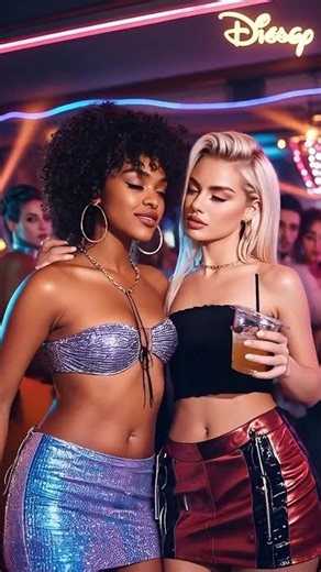 Passion Ignites 🔥 | Two Beautiful Women Share a Kiss on the Dance Floor 💃💋