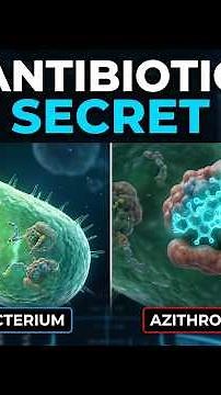 HOW AZITHROMYCIN WORKS: 3D Cellular Journey