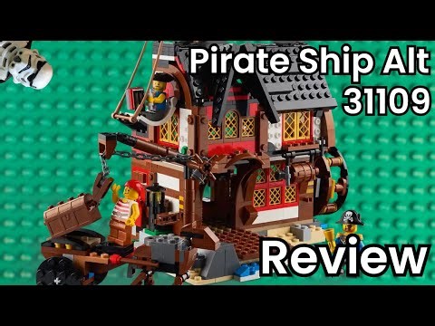 LEGO Pirate Ship 31109 Pirate Inn Alt Build Short Review