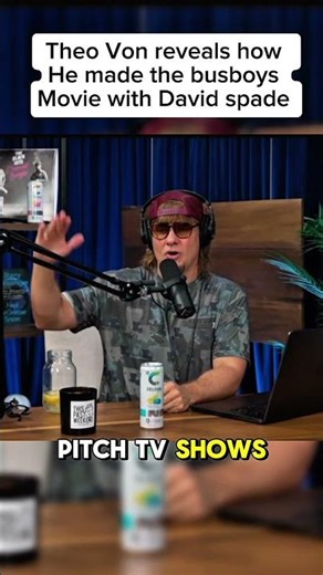 Theo Von reveals how He made the busboys Movie with David spade #busboysmovie #theovon #davidspade