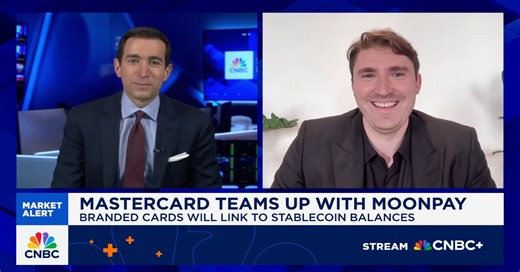 MoonPay CEO on new Mastercard stablecoin card: Cryptocurrency wallets will be embedded everywhere