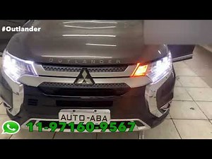 MITSUBISHI OUTLANDER Instalamos Desbloqueio Multimidia com Tv Digital e Lâmpadas de Led