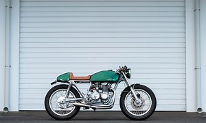 Green Goblin - Purpose Built Moto CB400F - Return of the Cafe Racers