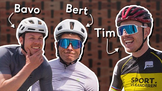 "Dit voelt enorm kamikaze": Bert en Bavo gaan langs bij G-wielrenner Tim Celen, die straks wil scoren op WK in Ronse | Sporza