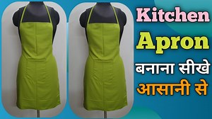 438K views · 3K shares | How to make Kitchen Apron Cutting and Stitching | AMINA Boutique | Facebook