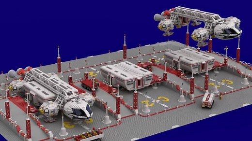 158K views · 2.2K reactions | A great builder's set that I can get on board with! From Alphan Engineering (James Palling). Another amazing engineering accomplishment! Space: 1999 Series #alphanengineering #Space1999 #eagle #liftoff #fblifestyle #build #lego #amazing #ae #hangar #bricks #engineering | Space: 1999 Series | Facebook