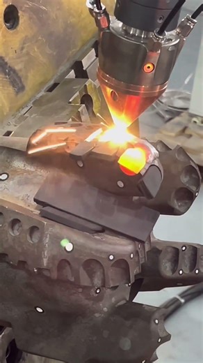 Additive manufacturing of oil drill bit cutter vanes using laser cladding technology.