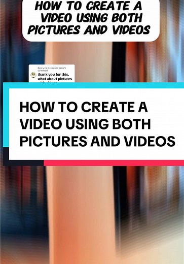Replying to @Kirasenterprise How to create a video using both pictures and videos on TikTok #tipsandtricks #tiktoktips #tiktoktipsandtricks #tiktokbeginner #tiktoktutorial #tiktokcreatortips #creatortips #tiktoknewbie #newontiktok #jesizobaa #jesizoba