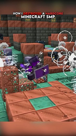 Destroying the Unstable SMP #minecraft #minecraftmemes #minecraftbuilds #minecraftpe #minecraftmods | Russian Minecraft