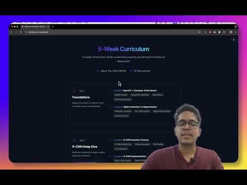 Hands on Computer Vision Bootcamp [LIVE] | By MIT PhD