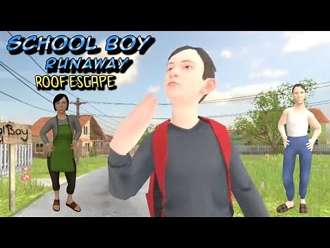 School Boy Runaway Stealth (Roof Escape) Full Gameplay