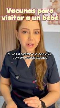 Si vas a visitar a un recién nacido, hay vacunas que deberías tener al día #padresprimerizos