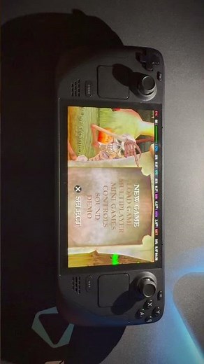 Playing Medievil Resurrection on Steam Deck OLED