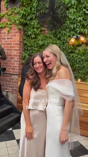 cater a bridal brunch with me ✨ #fypシ゚viral #viralreels #cooking #food | The Private Chef