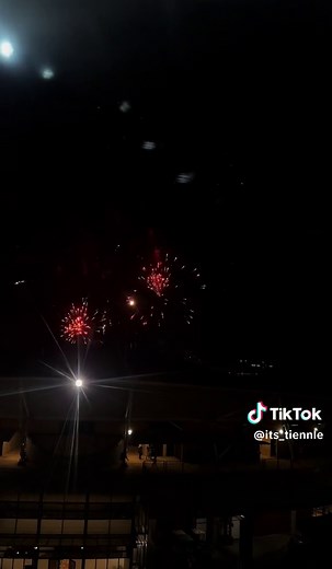 Easter show firework on the ferris wheel 🎡 #Easter #fireworks