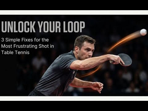 Forehand Loop vs Backspin: Why You Keep Missing