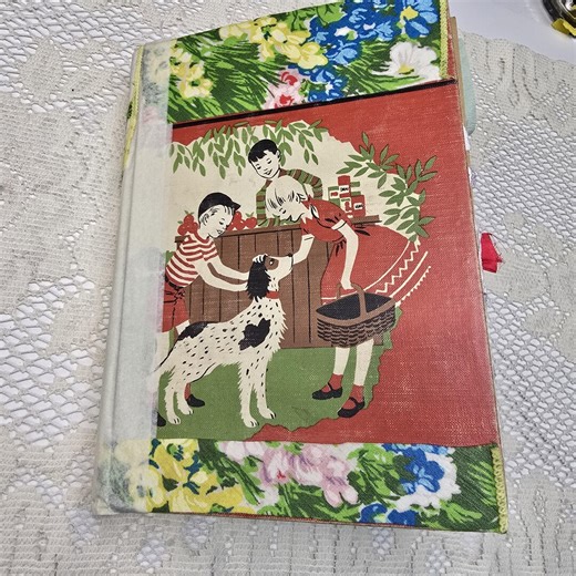 Farm Themed Junk Journal Scrapbook or Smash Book Photo Album. Made From Upcycled Book - Etsy