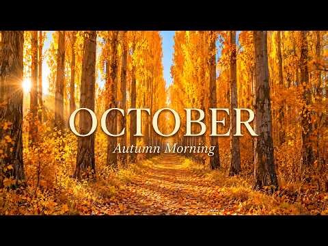 "Autumn Morning in October" 🍂 Relaxing Autumn Melodies for Relaxation, Stress Relief, Calm Mind
