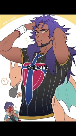 Crushing on Leon from Pokemon Shield