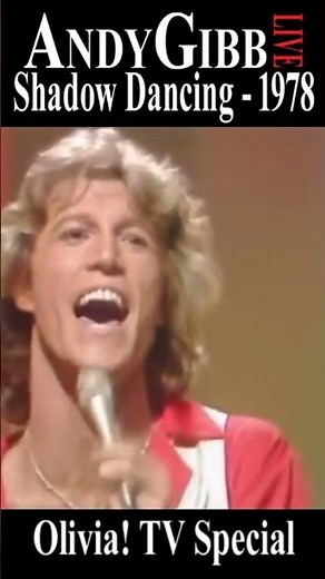 Andy Gibb Live “Shadow Dancing” 1978 Olivia! TV Special