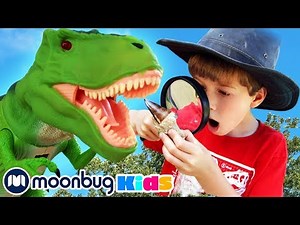 Dinosaur Fossil Challenge for New Years | Jurassic Tv | Dinosaurs and Toys | T Rex Family Fun