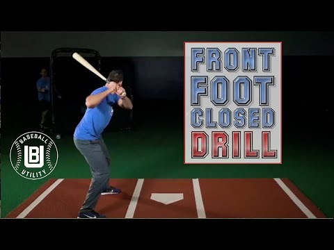 Front Foot Closed Drill | Baseball Utility