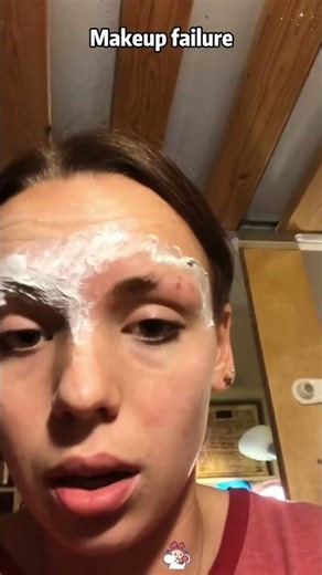 Failed to clean up the face#funnyfail #facefail #fyp #badidea #funnymoments