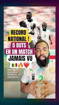 Senegal 5-0 Iraq: NATIONAL RECORD! First 5-goal game in World Cup history for the Lions 🔥🇸🇳❤️
