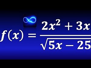 Dominio de una función con división y raíz cuadrada