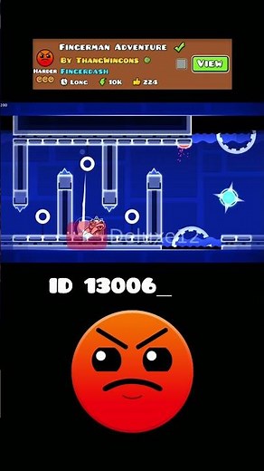 Full Fingerdash Geometry Dash #geometrydash #insanelevel