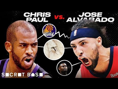 Chris Paul and Jose Alvarado had beef because they are both annoying