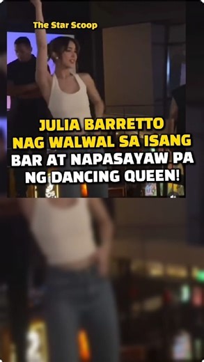 27K views · 113 reactions | Julia Barretto nag walwal sa isang bar! Ang sexy sumayaw ng dancing queen! #JuliaBarretto #fblifestyle | The STAR Scoop | Facebook