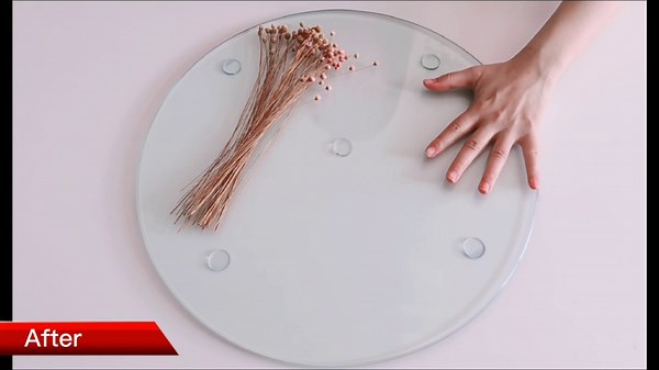 Glass Table Top Anti Slip Pads-Glass Table Top Bumpers, 30PCS 3/4 inch Non Adhesive Medium