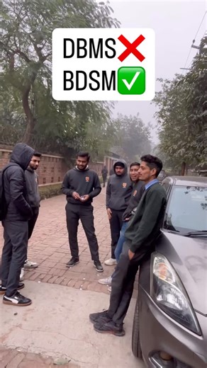 WHO THEY? on Instagram: "DBMS❌ BDSM✅ #aktu #exam #btech #abesec #collegelife"