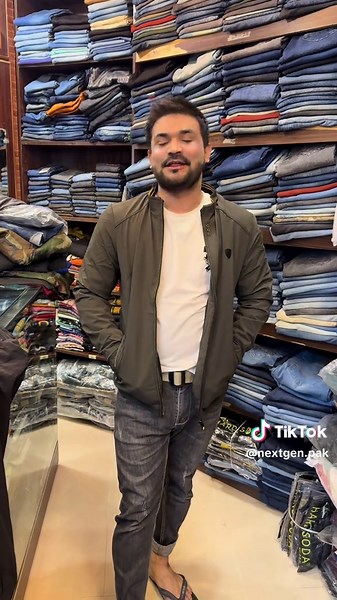 Stylish Men's Cotton Jacket in Sizes M, L, XL