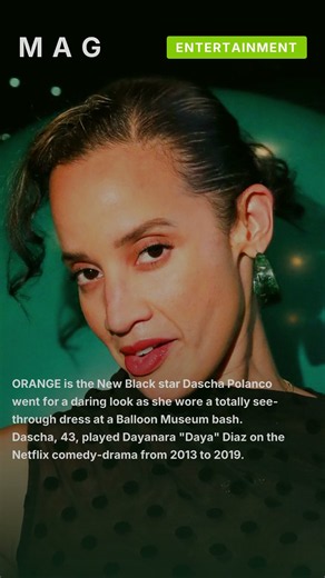 Orange Is the New Black’s Dascha Polanco shows EVERYTHING off in a totally see-through dre #shorts