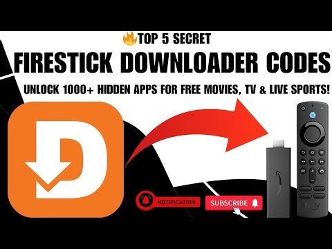 🔥TOP 5 Secret Firestick Downloader Codes – Unlock 1000+ Hidden Apps FOR Movies, TV & Live Sports