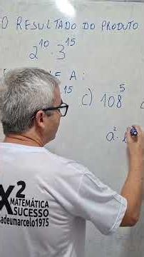 Desafio de Matemática: Consegue resolver essa Potência?