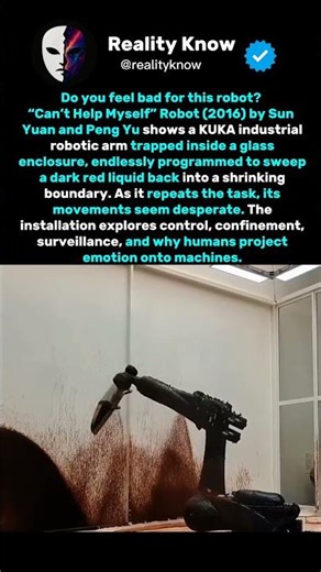 do you feel bad for this robot? #science #history #trending #shorts