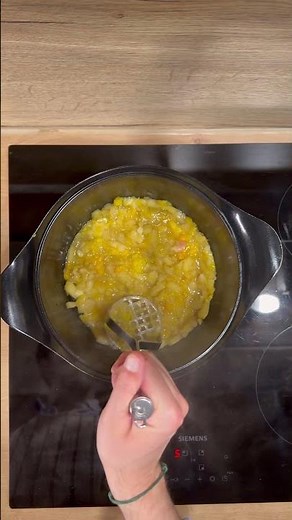 Mercredi compote pomme pêche vanille