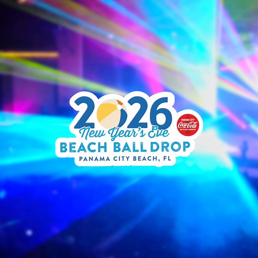 The New Year's Eve Beach Ball Drop presented by Coca-Cola promises FREE fun for all ages, featuring live music, fireworks, TWO kids beach ball drops & more. NYEinPCB.com | Visit Panama City Beach