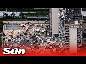 Live: Race to find survivors as death toll in Miami condo collapse rises