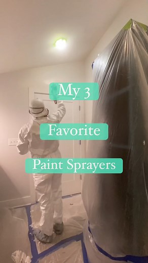 I have used these 3 paint sprayers for lots of different projects. At different price points, they are all great but do have different uses! More details on my site and they are all linked in my LTK and Amazon Storefront. #diy #womenwhodiy #tooltutorial #paintsprayers #girlsandpowertools #toolreview | Breezing Through