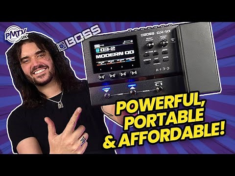 An Amp & Effects Modeller That's As Powerful As It is Portable! - BOSS GX-10 Demo
