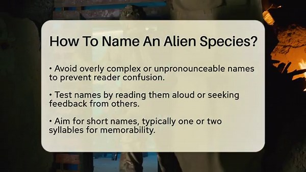How To Name An Alien Species? - The SciFi Reel