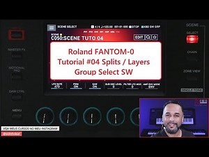 Roland FANTOM-0 / Tutorial #04 Splits, Layers, Group Select